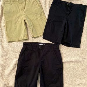Boys RSQ lot of 3 shorts in good condition.